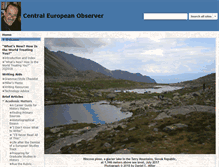Tablet Screenshot of centraleuropeanobserver.com